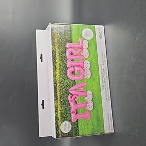 NEW Anagram It's A Girl Decorative Balloons